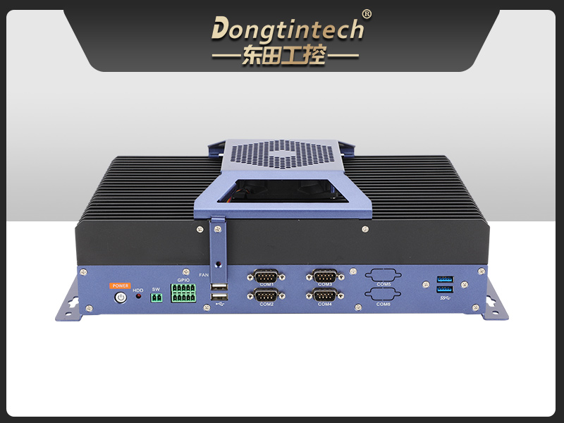 酷睿12/13代無風扇工控機,寬溫-10℃~60℃,機器人控制終端,DTB-3091-H610