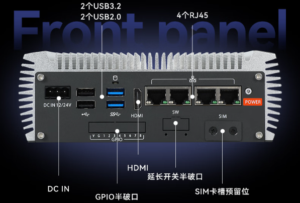 東田無風(fēng)扇嵌入式工控機工控機端口.png